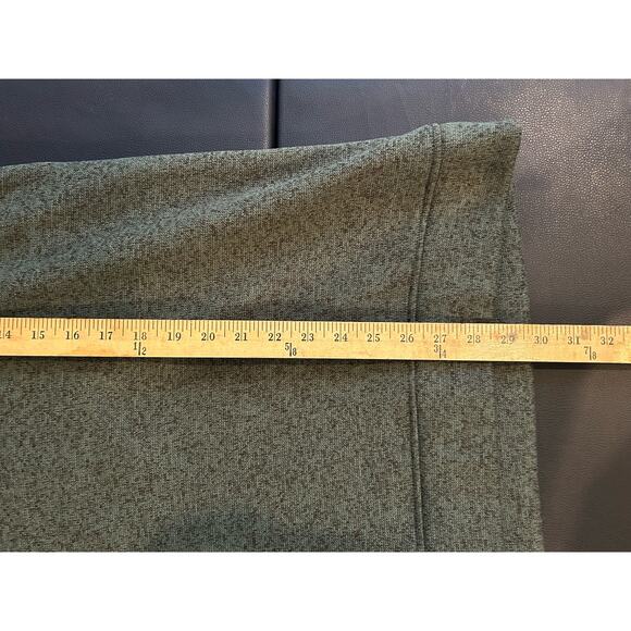 Eddie Bauer Big and Tall Mens Large Tall Popover Green Long Sleeve Collar - Picture 9 of 9